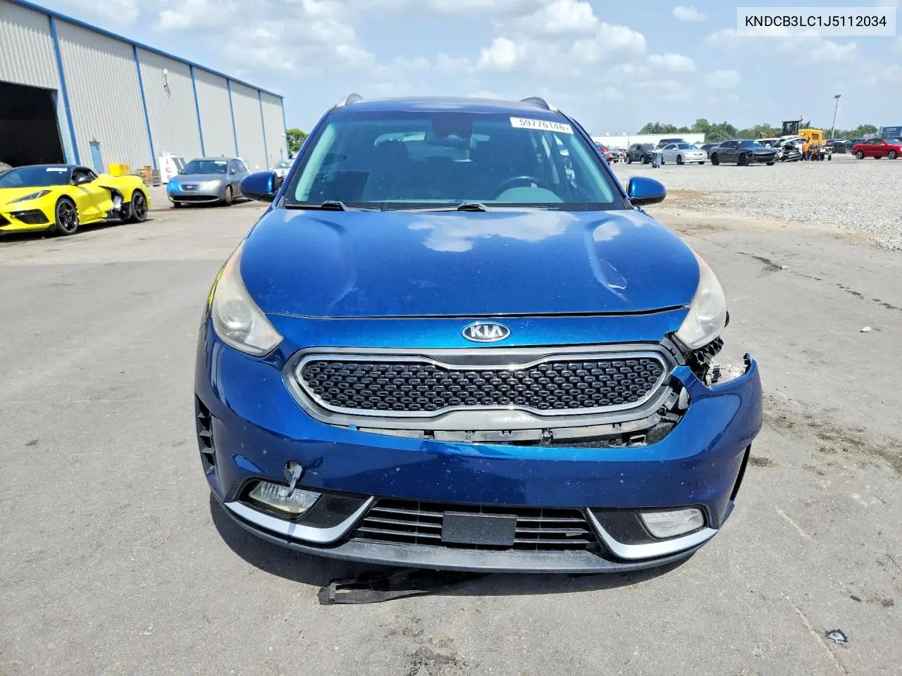 2018 Kia Niro Lx VIN: KNDCB3LC1J5112034 Lot: 59776146
