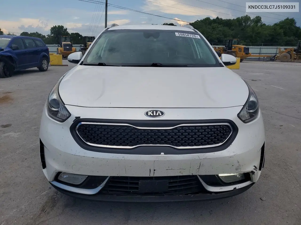 2018 Kia Niro Ex VIN: KNDCC3LC7J5109331 Lot: 59858726