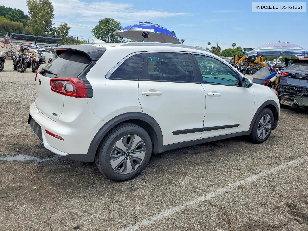 2018 Kia Niro Lx VIN: KNDCB3LC1J5161251 Lot: 60506496