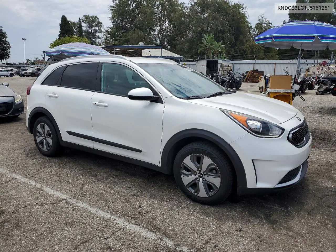 2018 Kia Niro Lx VIN: KNDCB3LC1J5161251 Lot: 60506496