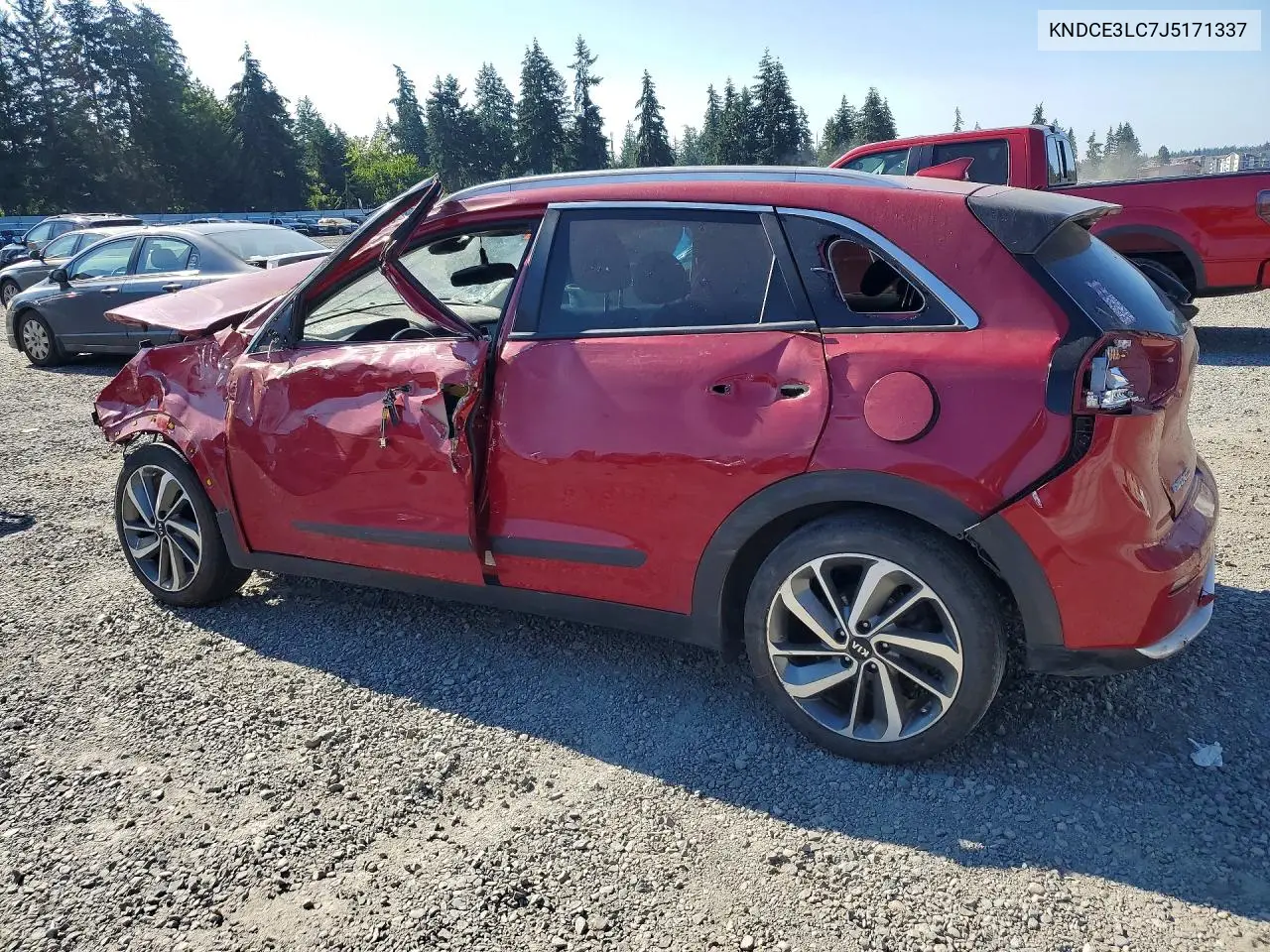2018 Kia Niro Touring VIN: KNDCE3LC7J5171337 Lot: 60753746