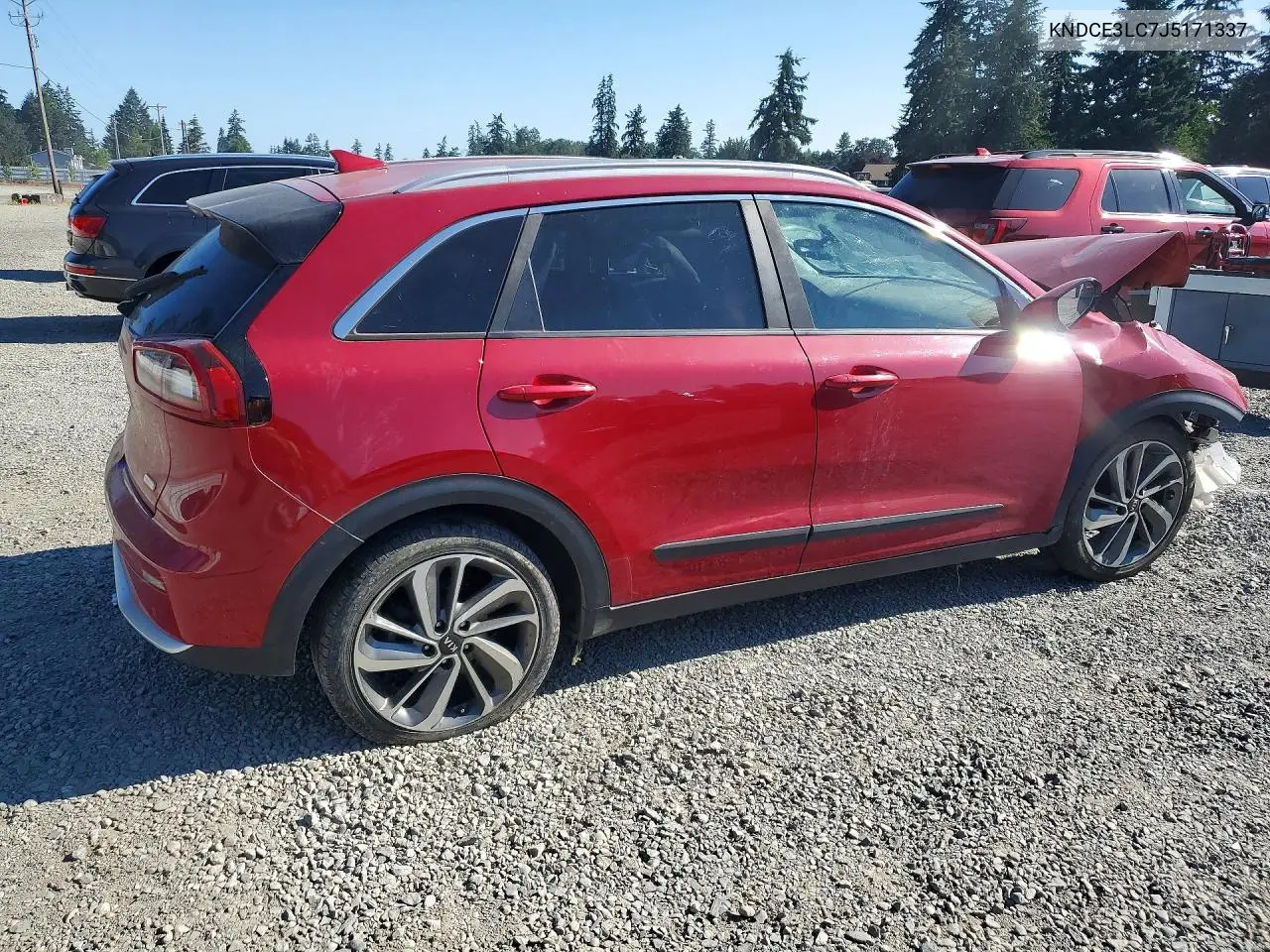 2018 Kia Niro Touring VIN: KNDCE3LC7J5171337 Lot: 60753746