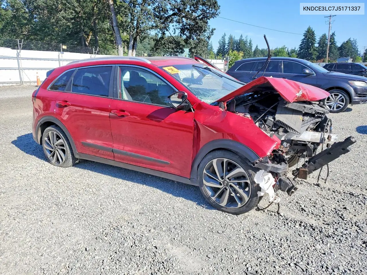 2018 Kia Niro Touring VIN: KNDCE3LC7J5171337 Lot: 60753746