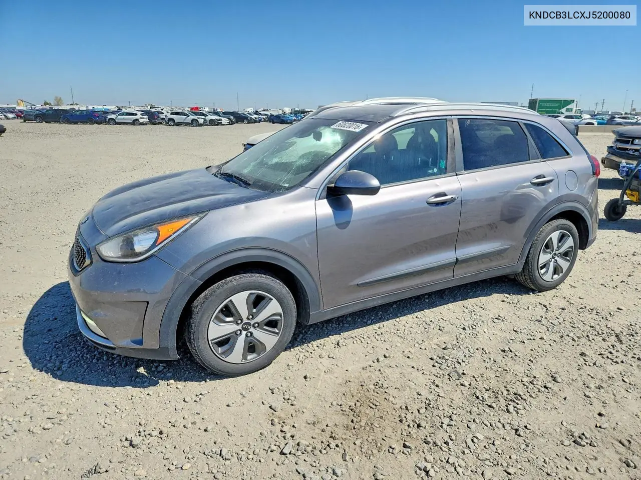 2018 Kia Niro Lx VIN: KNDCB3LCXJ5200080 Lot: 60820016