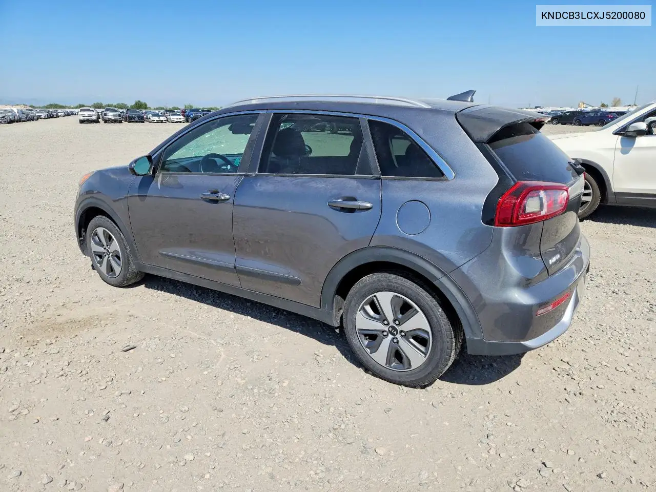 2018 Kia Niro Lx VIN: KNDCB3LCXJ5200080 Lot: 60820016