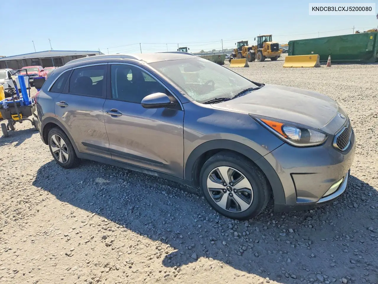 2018 Kia Niro Lx VIN: KNDCB3LCXJ5200080 Lot: 60820016
