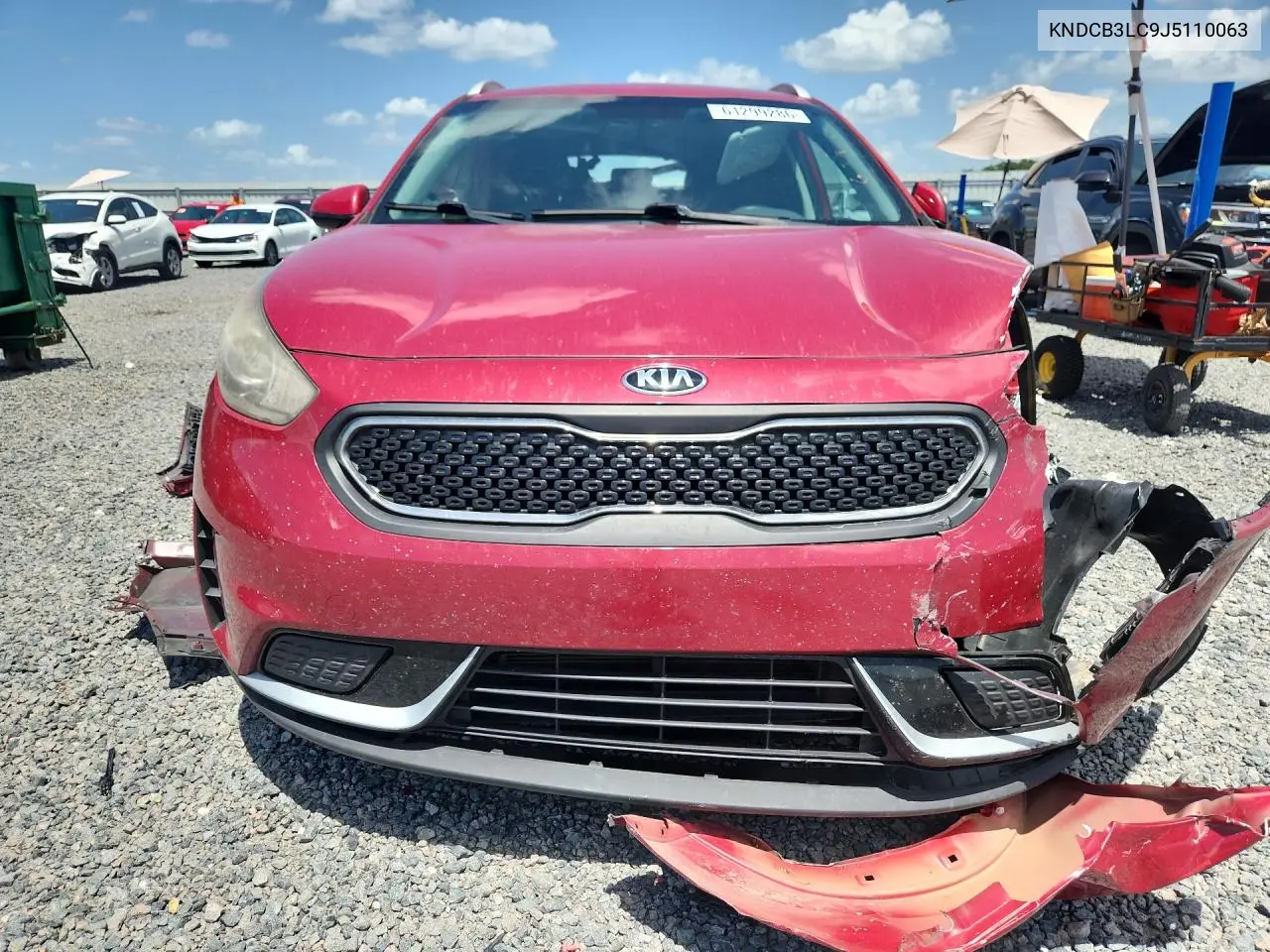 2018 Kia Niro Lx VIN: KNDCB3LC9J5110063 Lot: 61299286