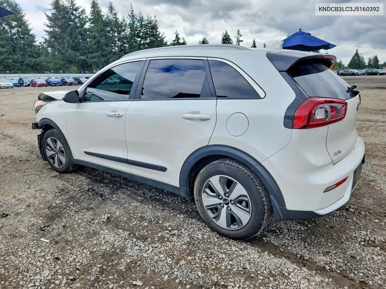 2018 Kia Niro Lx VIN: KNDCB3LC3J5160392 Lot: 61750736