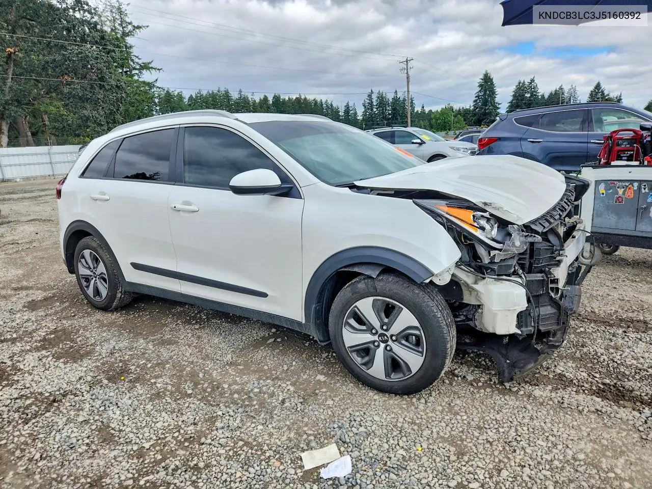 2018 Kia Niro Lx VIN: KNDCB3LC3J5160392 Lot: 61750736