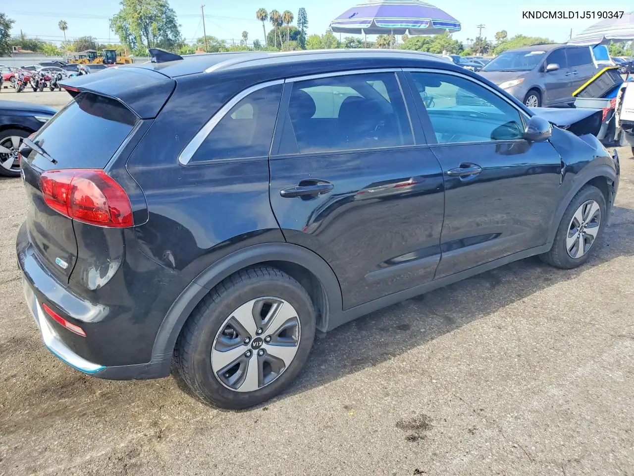 2018 Kia Niro Lx VIN: KNDCM3LD1J5190347 Lot: 61967976