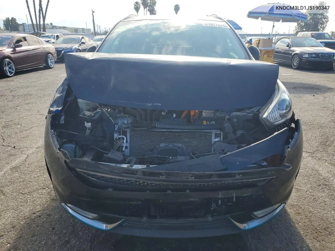 2018 Kia Niro Lx VIN: KNDCM3LD1J5190347 Lot: 61967976