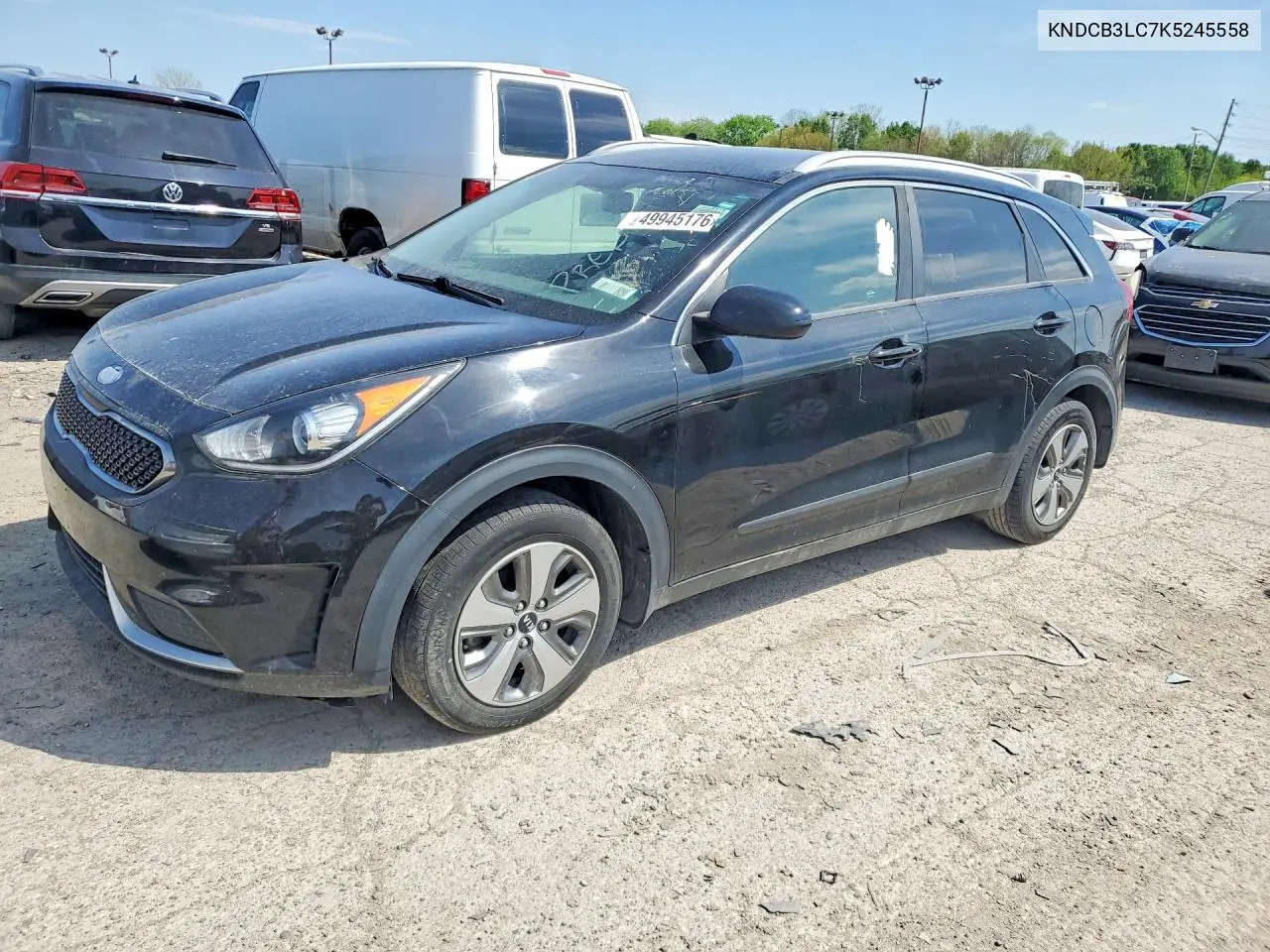 2019 Kia Niro Lx VIN: KNDCB3LC7K5245558 Lot: 49945176