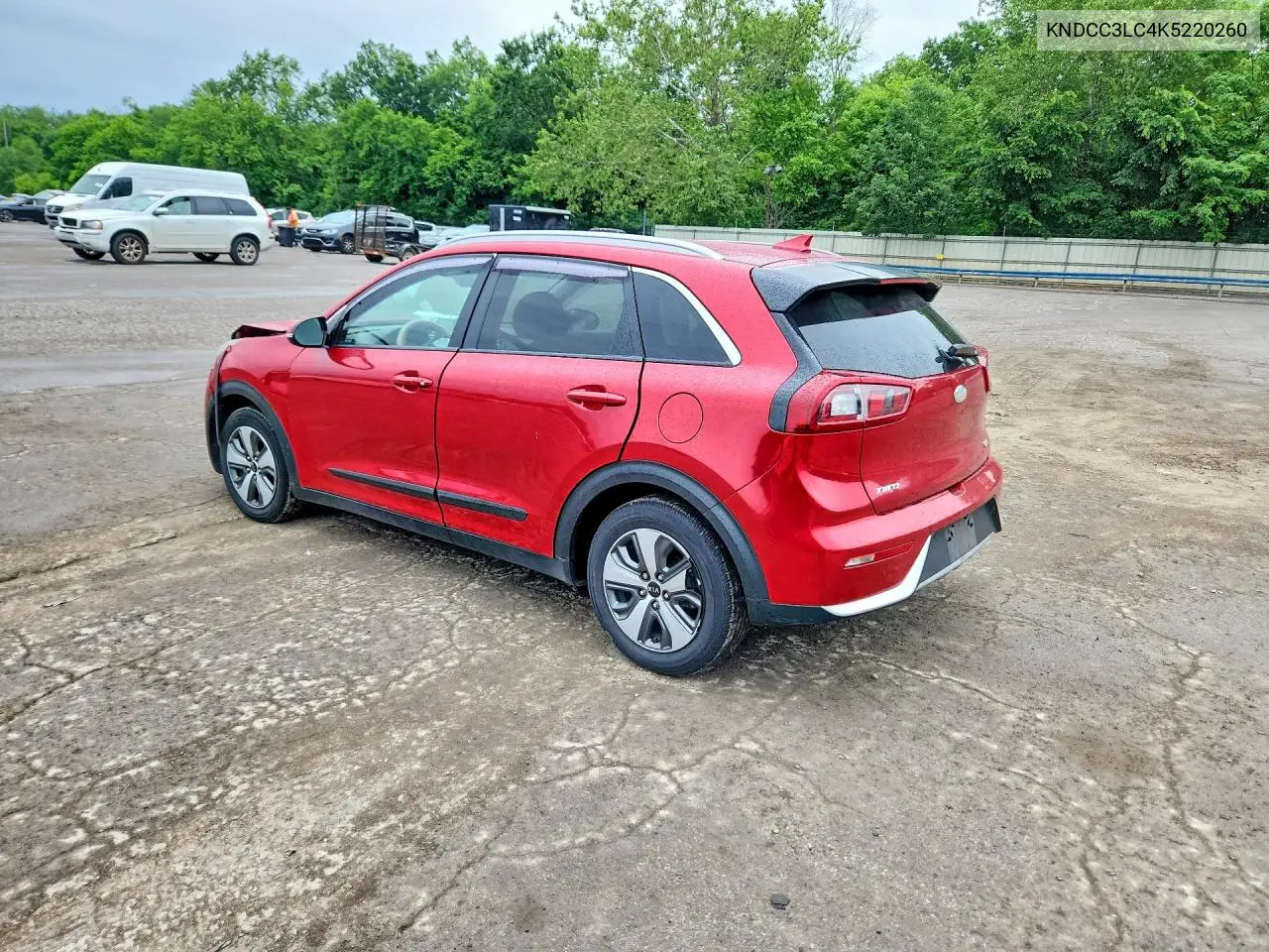 2019 Kia Niro Ex VIN: KNDCC3LC4K5220260 Lot: 57213816