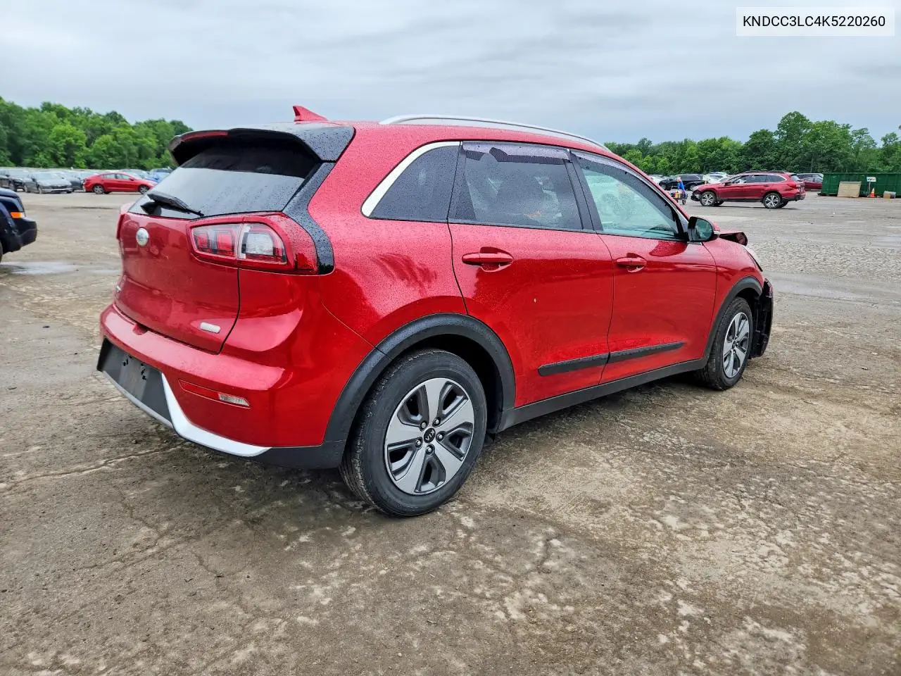2019 Kia Niro Ex VIN: KNDCC3LC4K5220260 Lot: 57213816