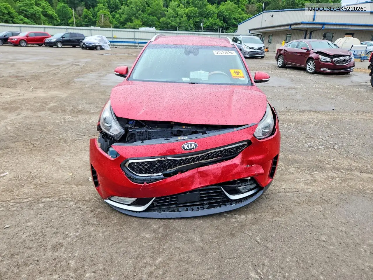 2019 Kia Niro Ex VIN: KNDCC3LC4K5220260 Lot: 57213816