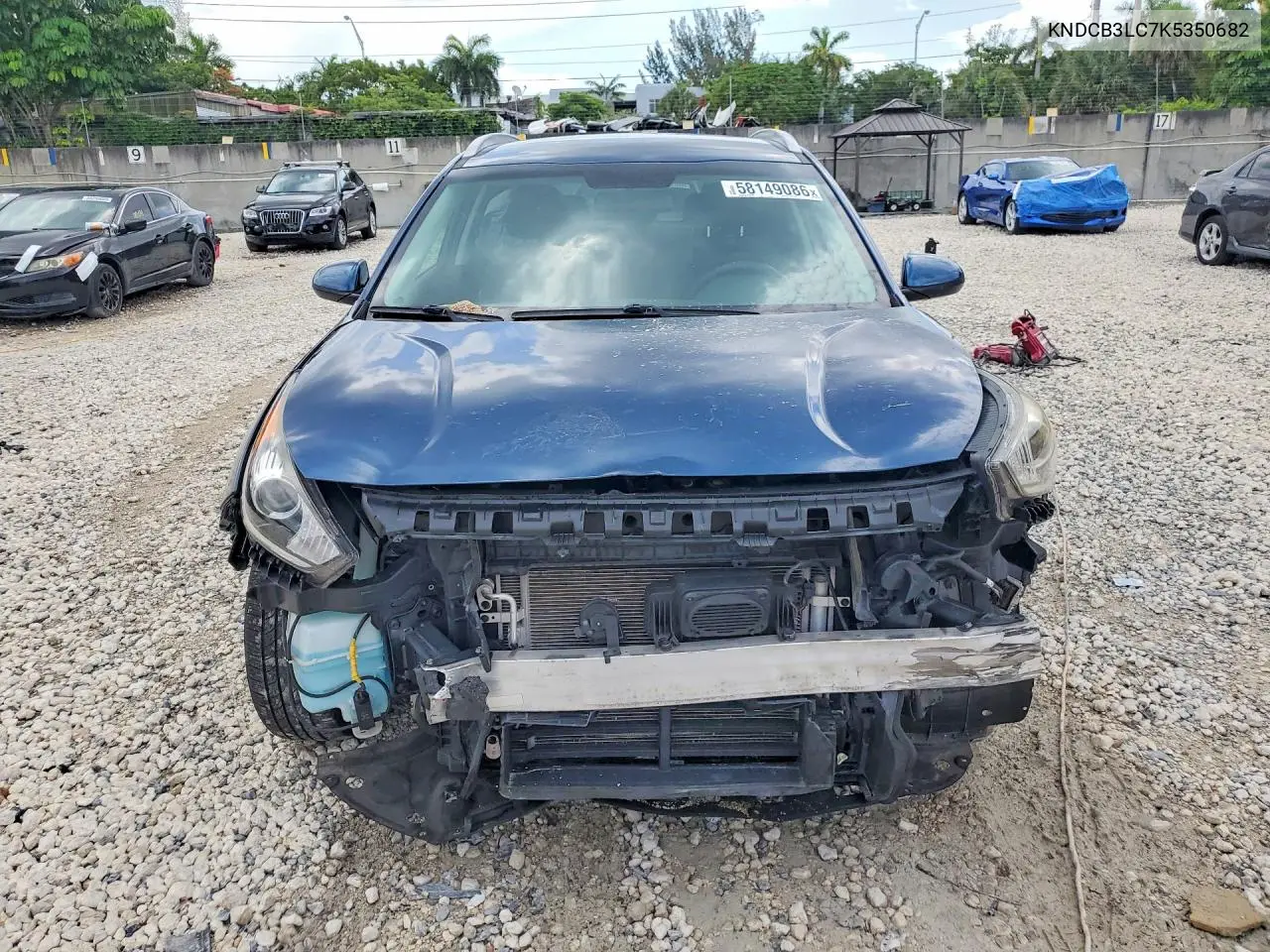 2019 Kia Niro Lx VIN: KNDCB3LC7K5350682 Lot: 58149086