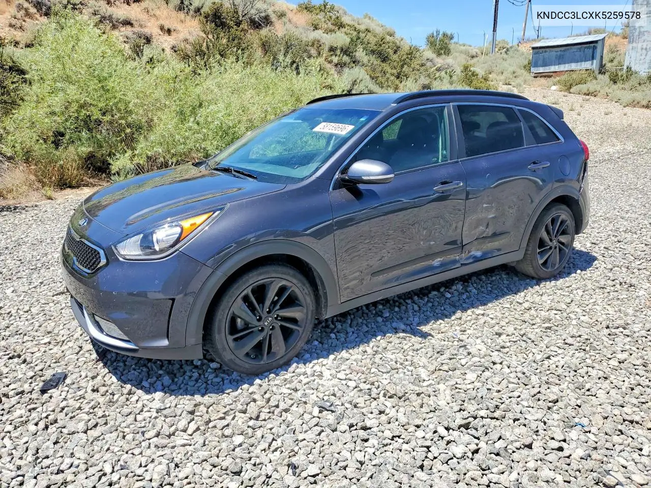 2019 Kia Niro S Touring VIN: KNDCC3LCXK5259578 Lot: 58159696