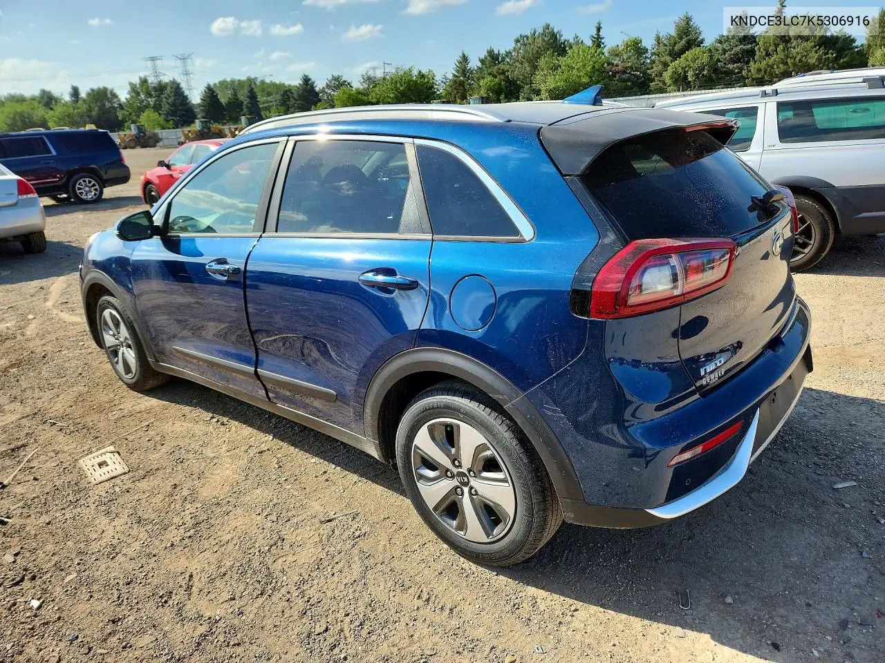 2019 Kia Niro Ex VIN: KNDCE3LC7K5306916 Lot: 59083606