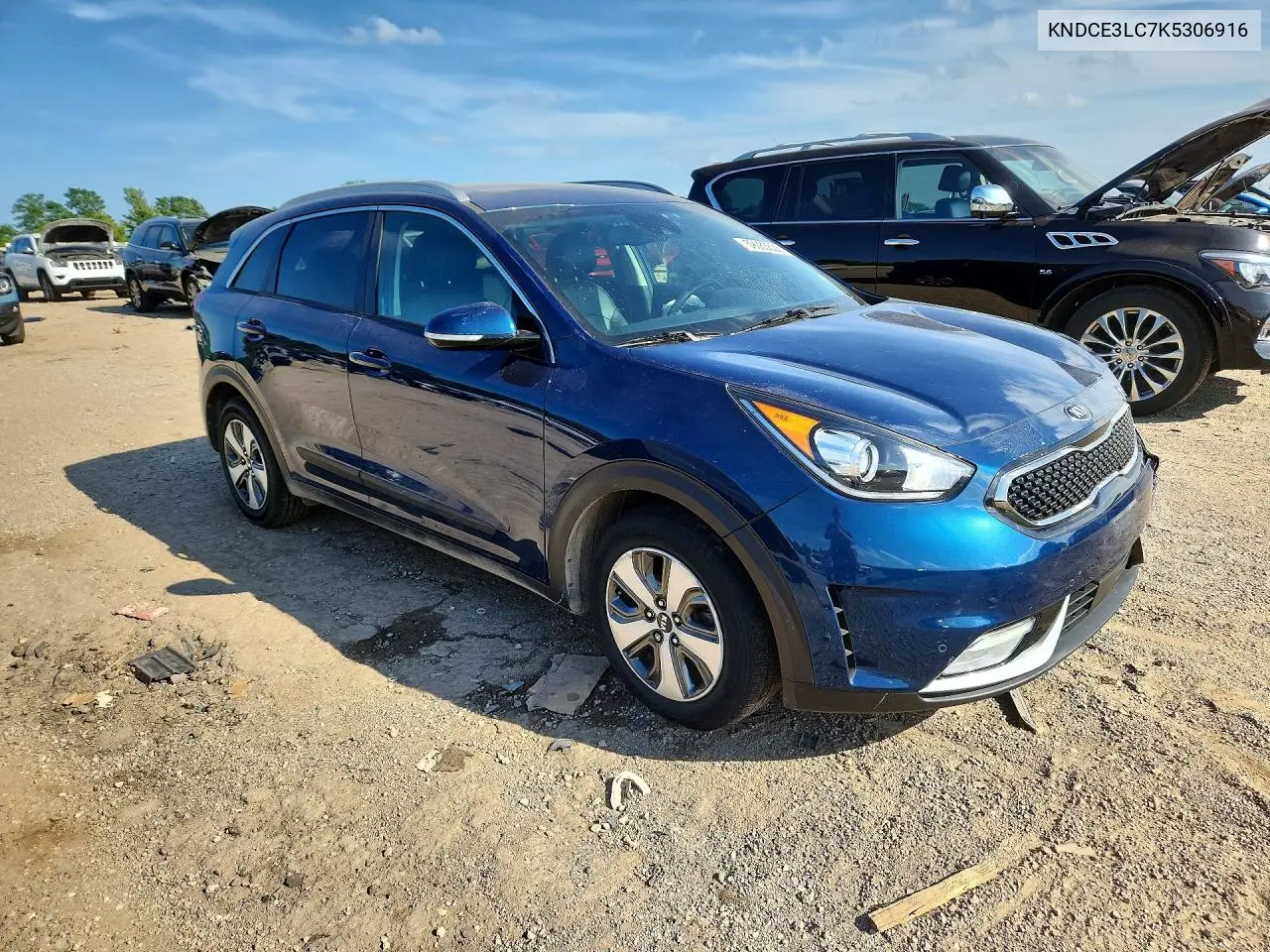 2019 Kia Niro Ex VIN: KNDCE3LC7K5306916 Lot: 59083606