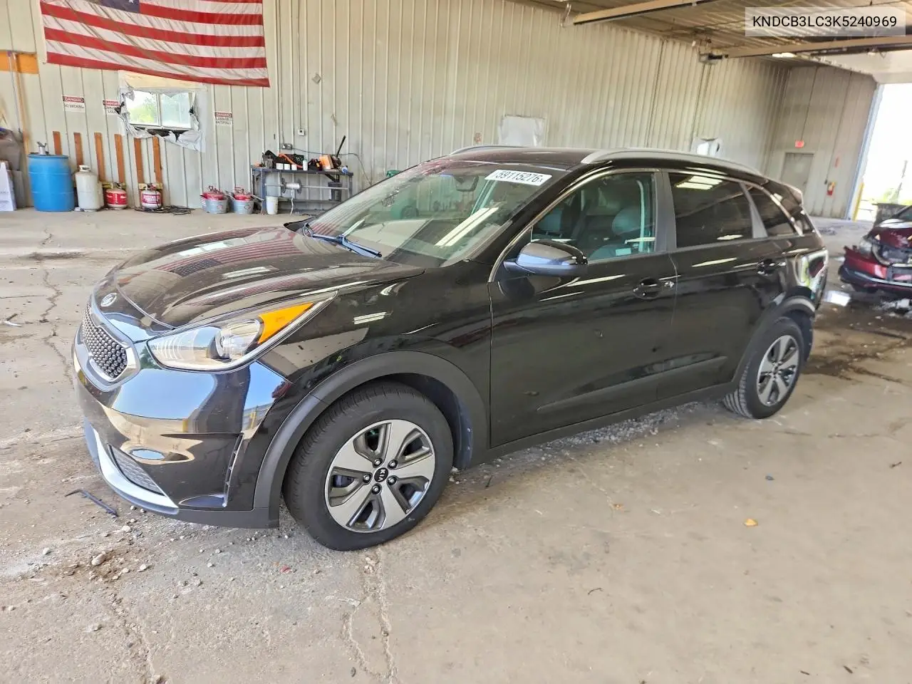 2019 Kia Niro Lx VIN: KNDCB3LC3K5240969 Lot: 59115276