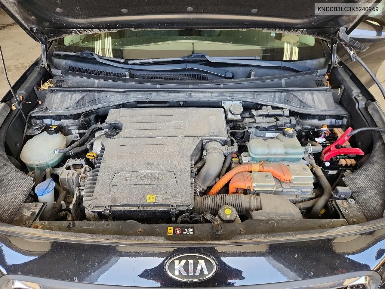 2019 Kia Niro Lx VIN: KNDCB3LC3K5240969 Lot: 59115276