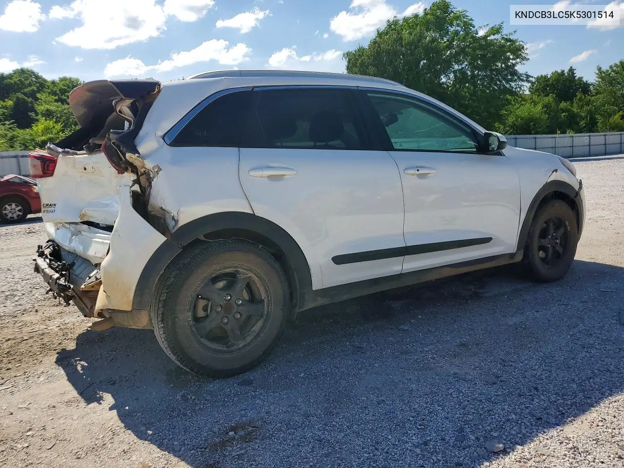 2019 Kia Niro Lx VIN: KNDCB3LC5K5301514 Lot: 59126656