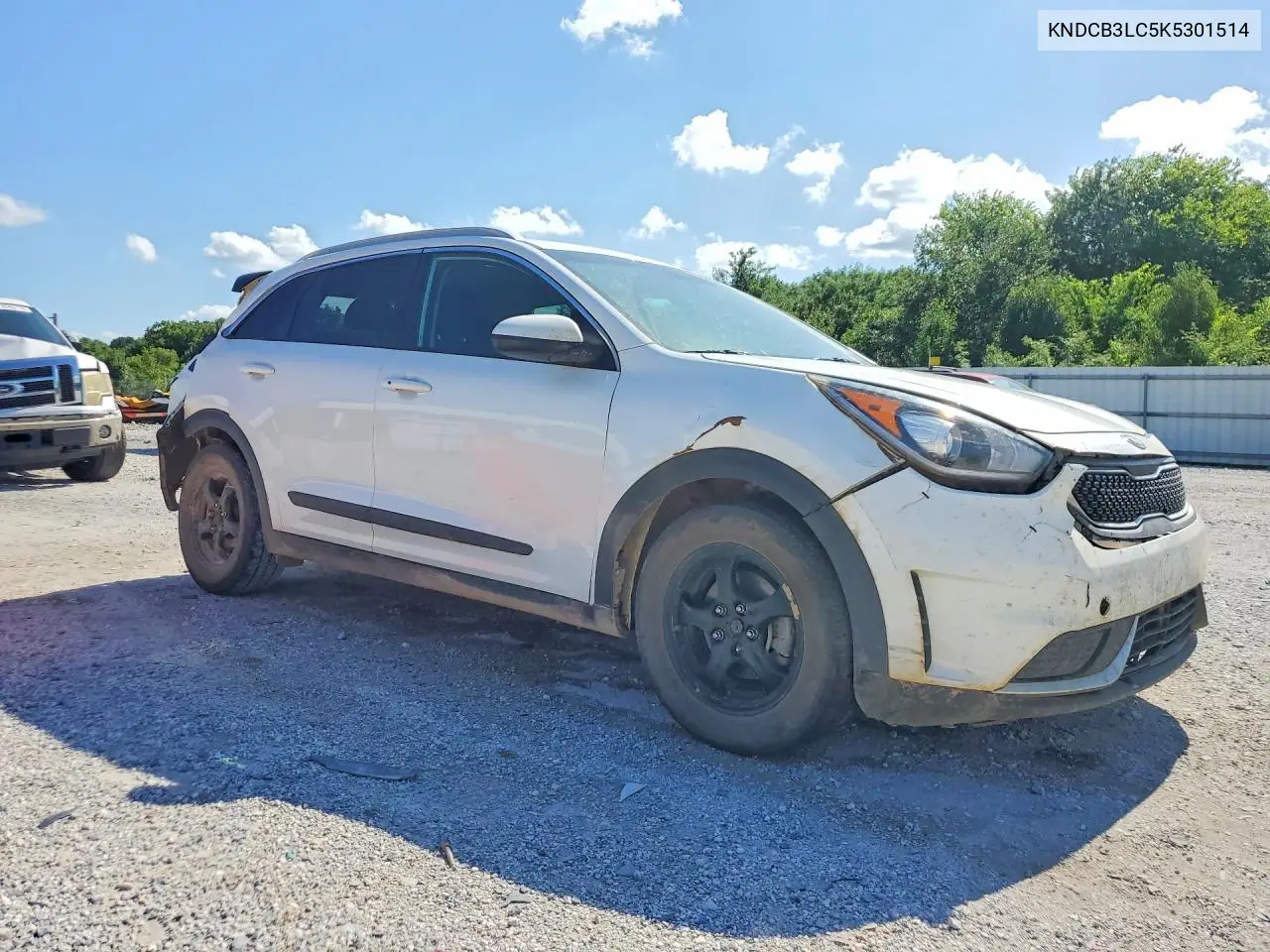 2019 Kia Niro Lx VIN: KNDCB3LC5K5301514 Lot: 59126656