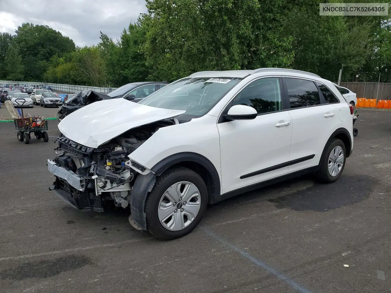 2019 Kia Niro Lx VIN: KNDCB3LC7K5264305 Lot: 59178706