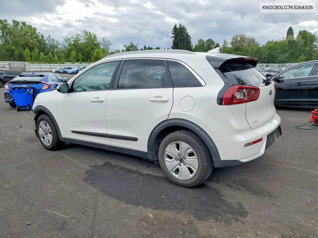 2019 Kia Niro Lx VIN: KNDCB3LC7K5264305 Lot: 59178706