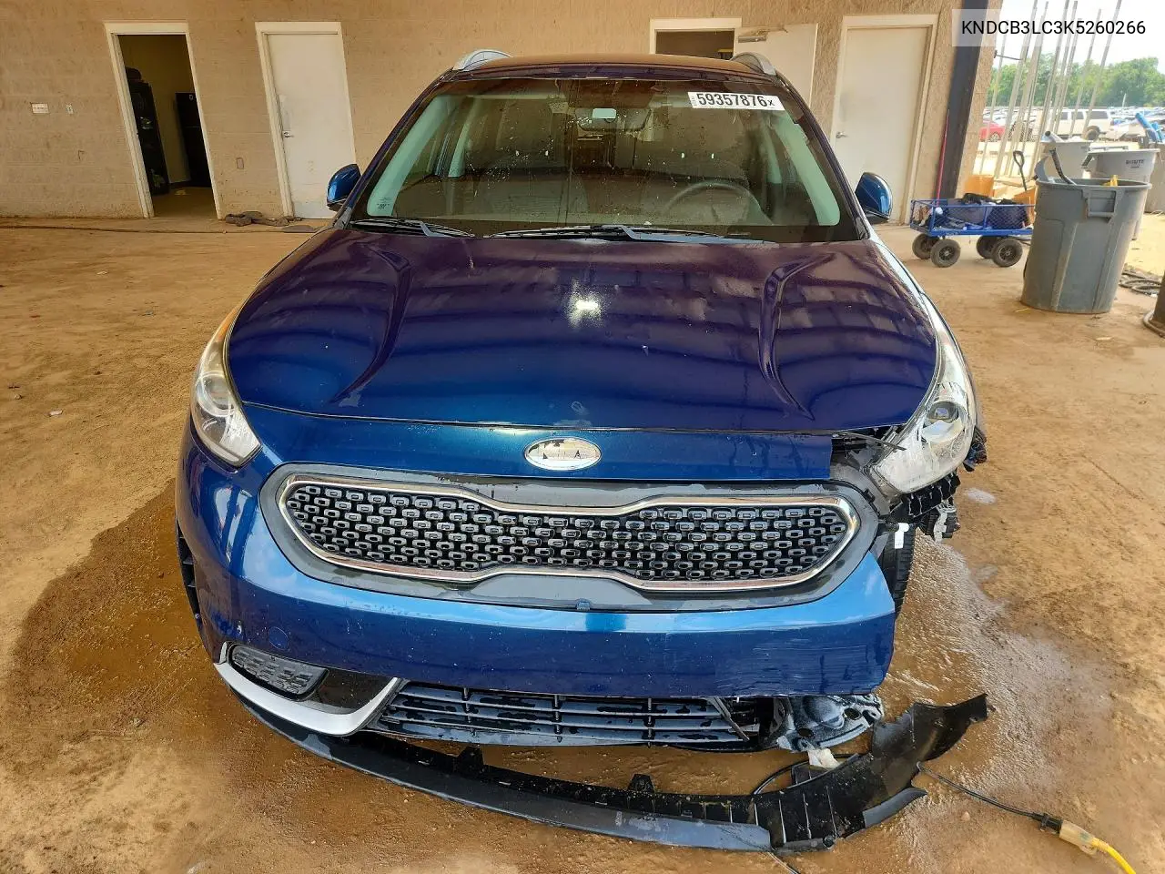 2019 Kia Niro Lx VIN: KNDCB3LC3K5260266 Lot: 59357876