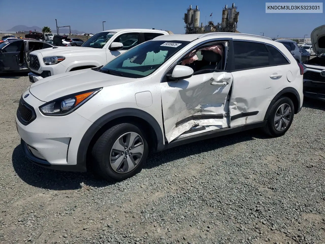 2019 Kia Niro Lx VIN: KNDCM3LD3K5323031 Lot: 59389626