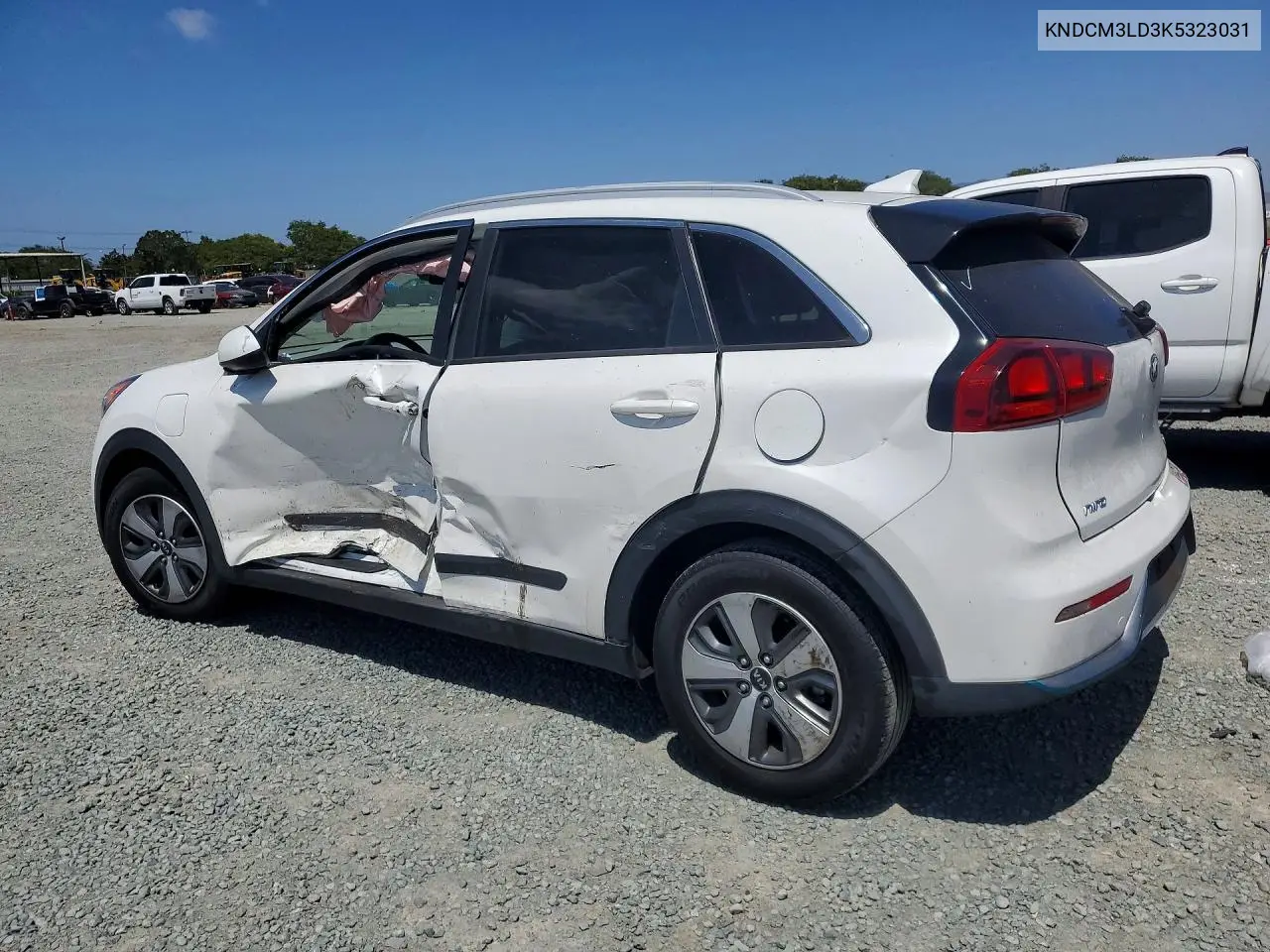 2019 Kia Niro Lx VIN: KNDCM3LD3K5323031 Lot: 59389626