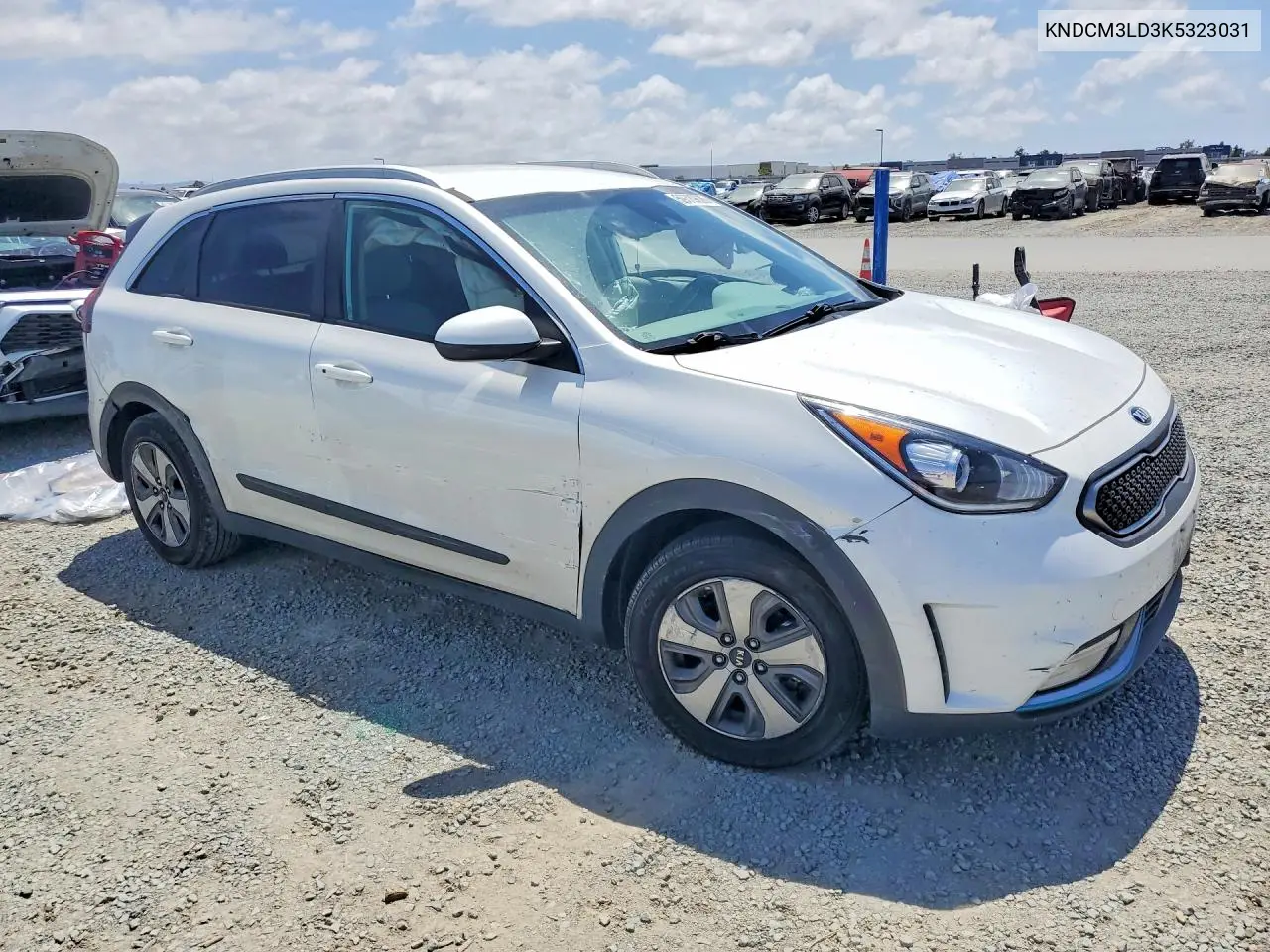 2019 Kia Niro Lx VIN: KNDCM3LD3K5323031 Lot: 59389626