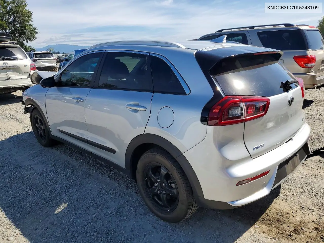 2019 Kia Niro Lx VIN: KNDCB3LC1K5243109 Lot: 59399506