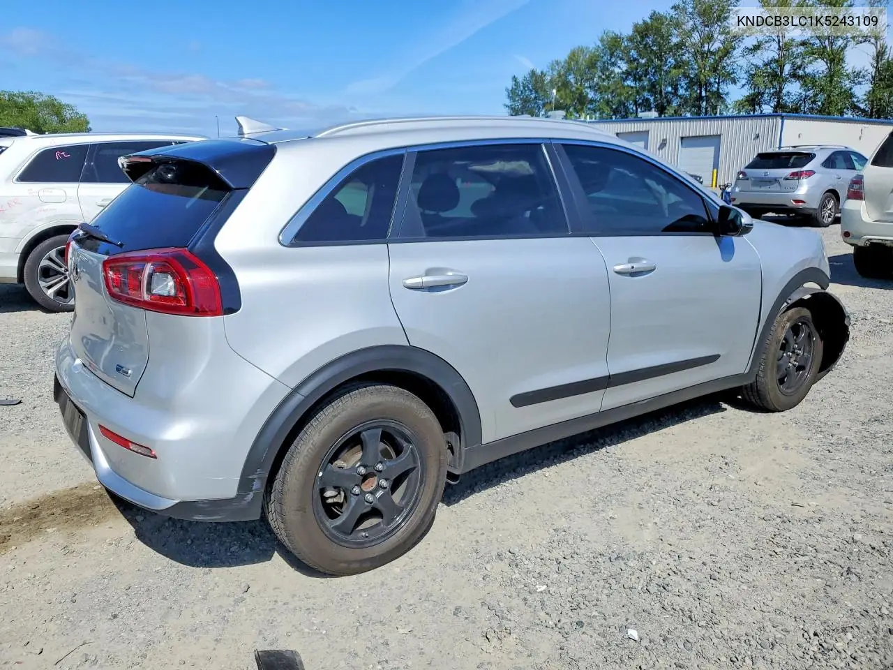 2019 Kia Niro Lx VIN: KNDCB3LC1K5243109 Lot: 59399506