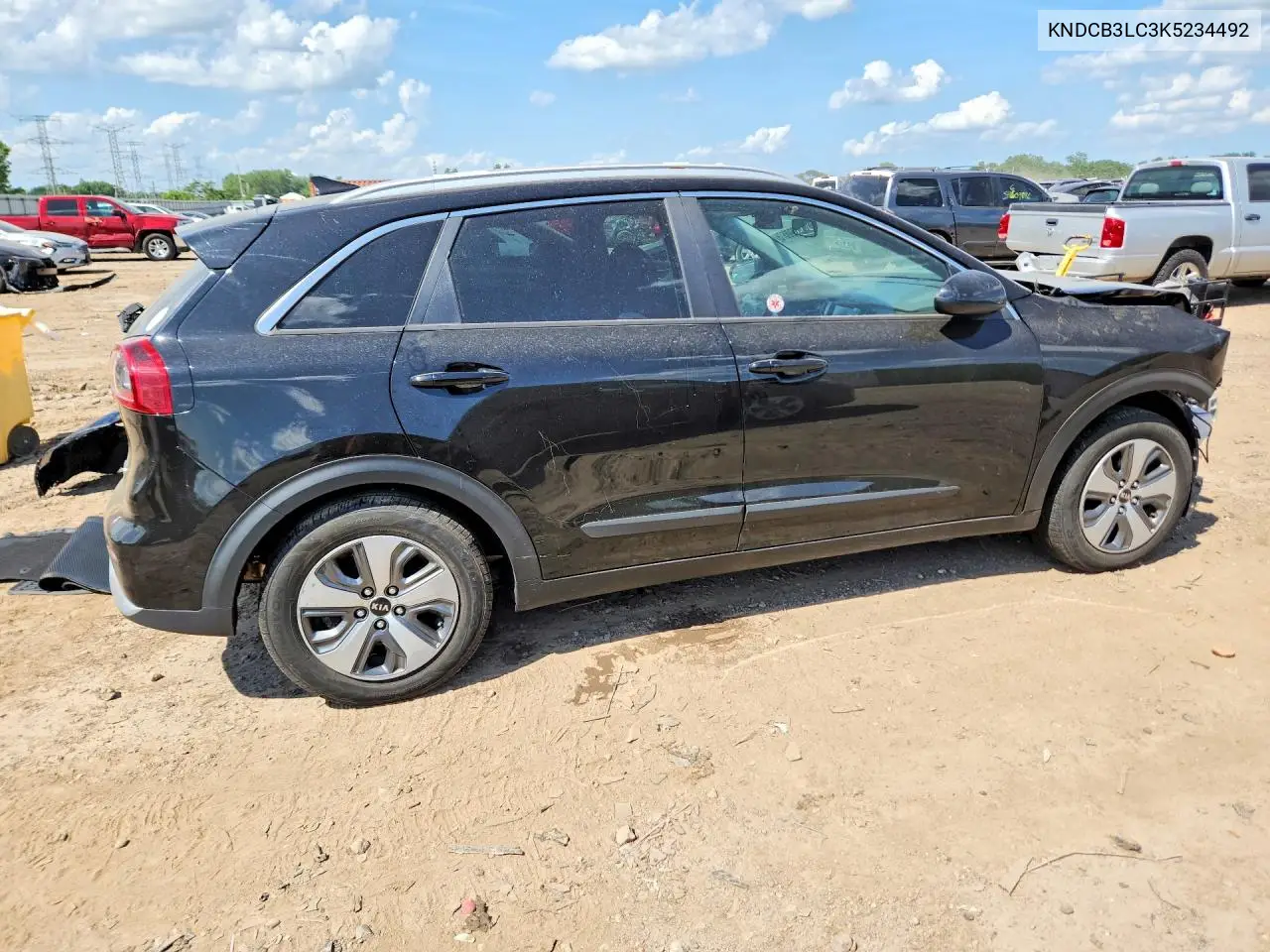 2019 Kia Niro Lx VIN: KNDCB3LC3K5234492 Lot: 59698676