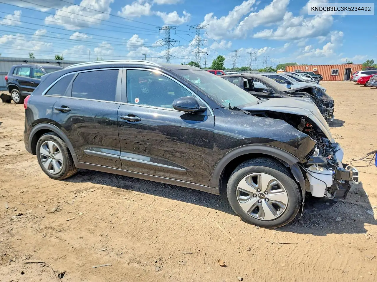 2019 Kia Niro Lx VIN: KNDCB3LC3K5234492 Lot: 59698676