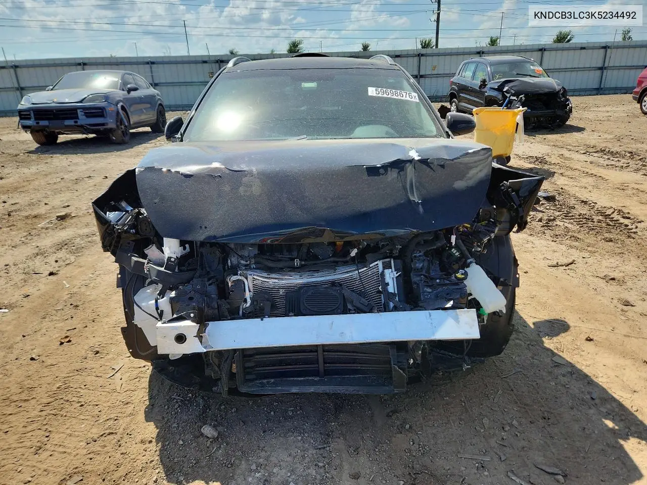 2019 Kia Niro Lx VIN: KNDCB3LC3K5234492 Lot: 59698676