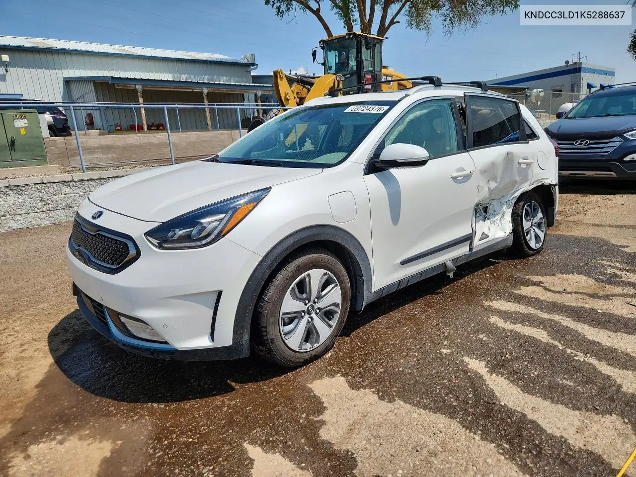 2019 Kia Niro Ex Premium VIN: KNDCC3LD1K5288637 Lot: 59724376