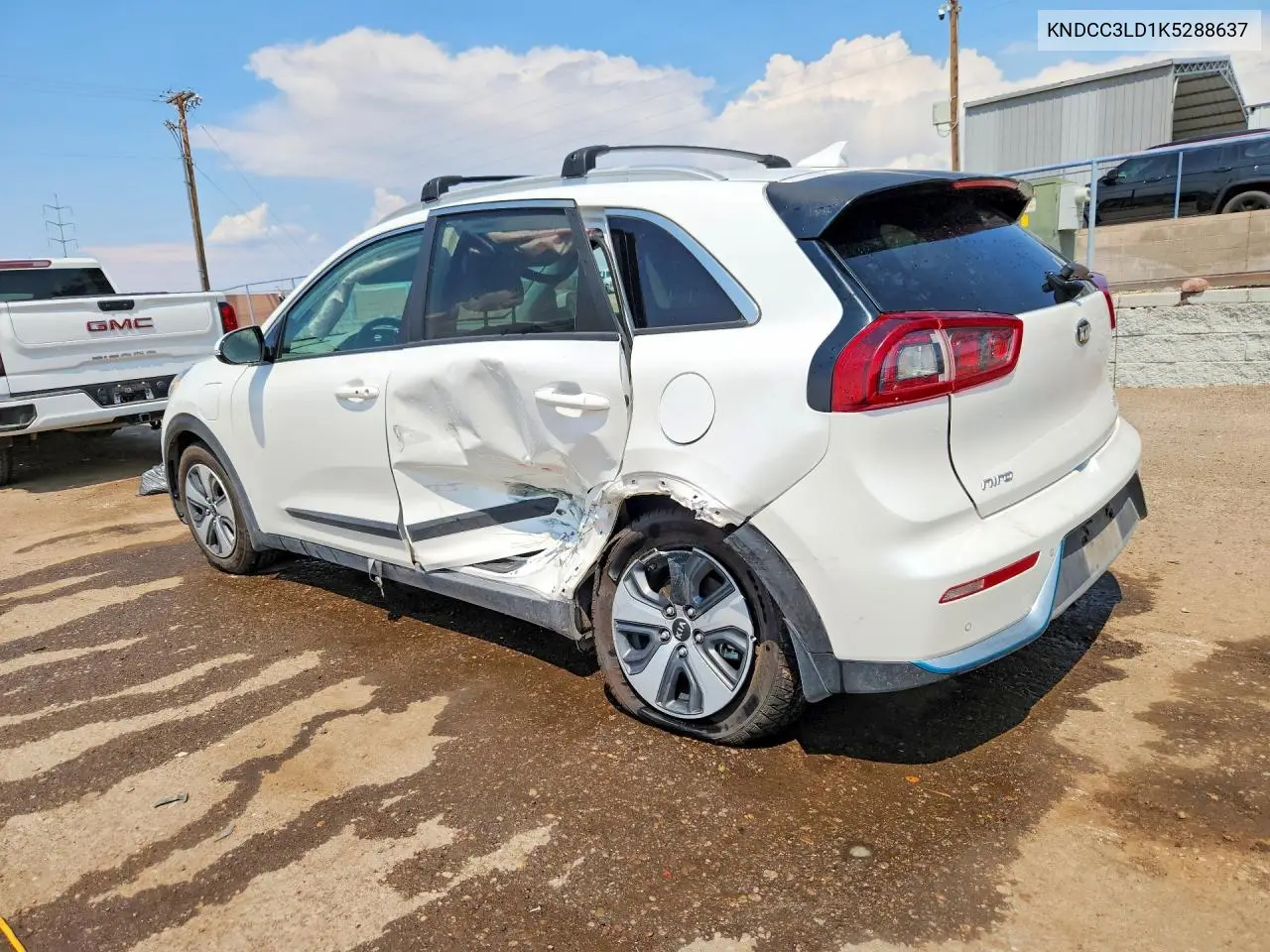 2019 Kia Niro Ex Premium VIN: KNDCC3LD1K5288637 Lot: 59724376