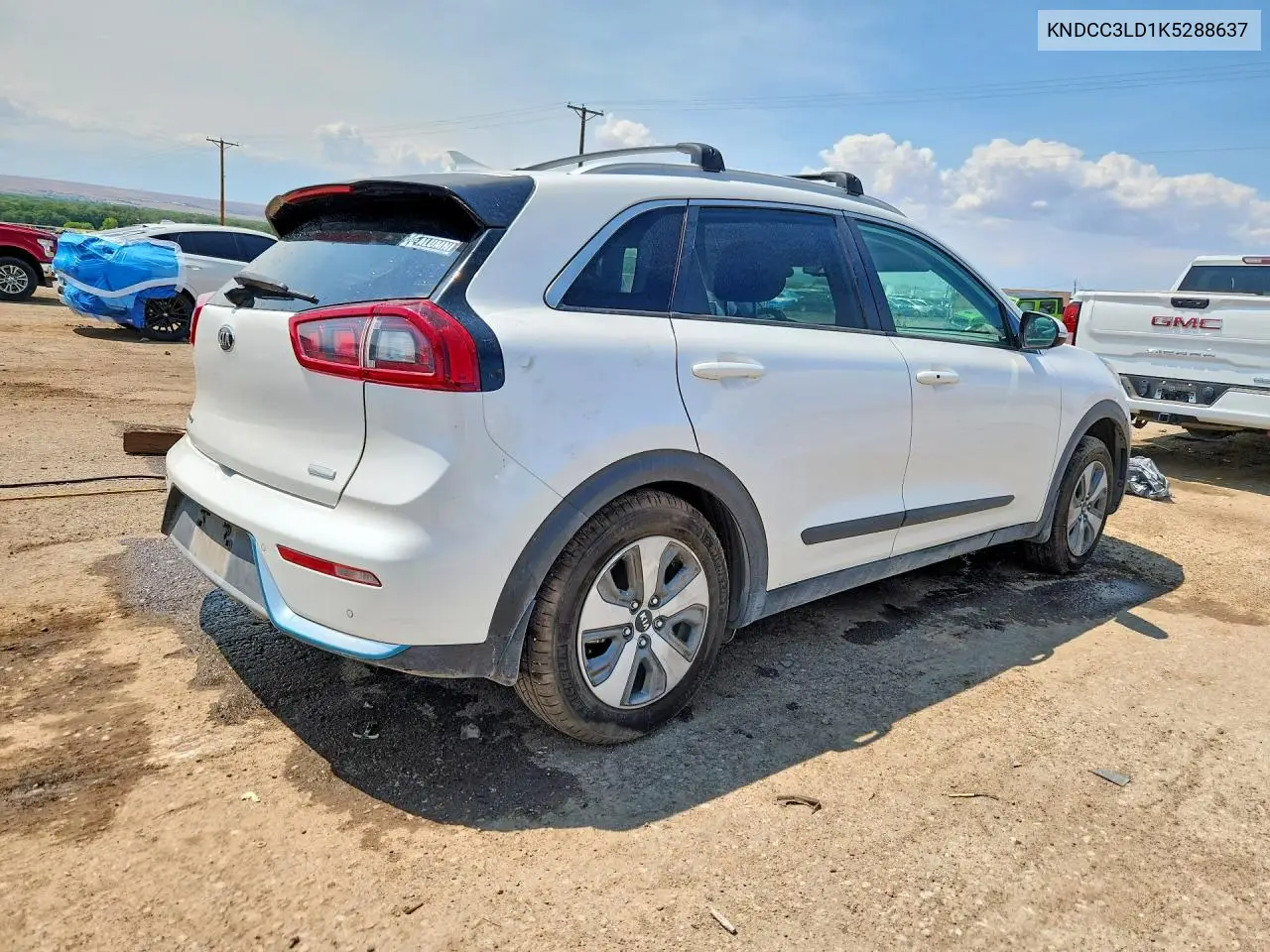 2019 Kia Niro Ex Premium VIN: KNDCC3LD1K5288637 Lot: 59724376