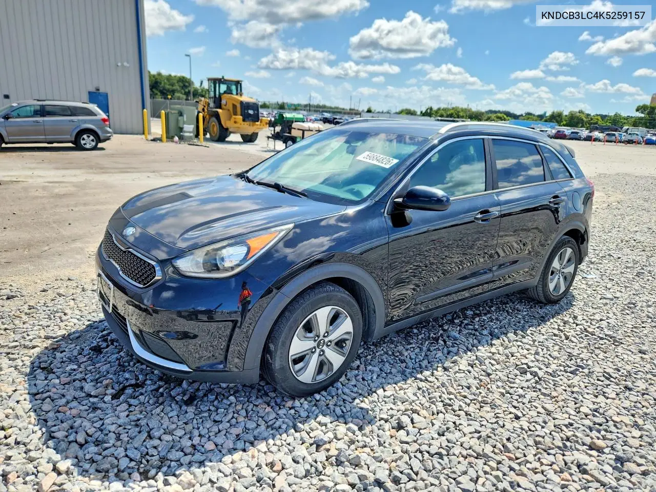 2019 Kia Niro Lx VIN: KNDCB3LC4K5259157 Lot: 59884826