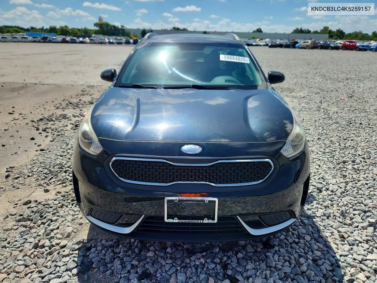2019 Kia Niro Lx VIN: KNDCB3LC4K5259157 Lot: 59884826