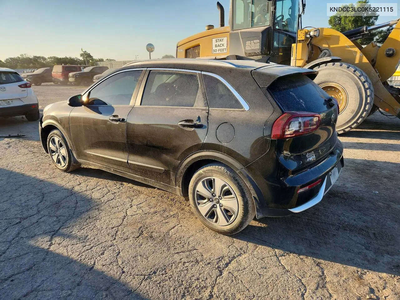 2019 Kia Niro Ex VIN: KNDCC3LC0K5221115 Lot: 60006686