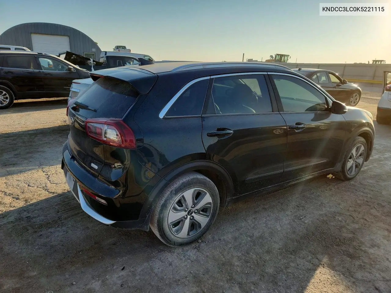 2019 Kia Niro Ex VIN: KNDCC3LC0K5221115 Lot: 60006686