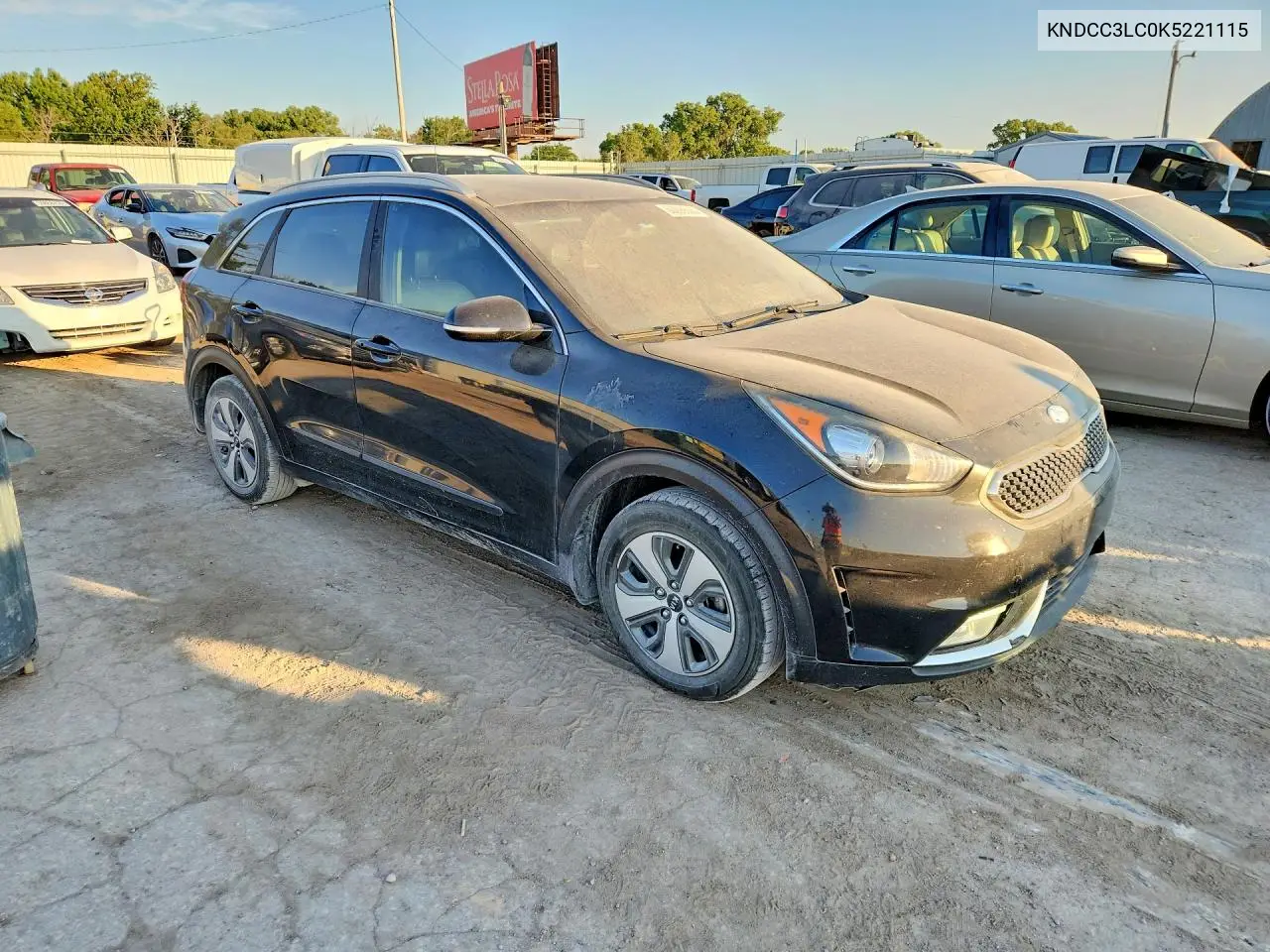 2019 Kia Niro Ex VIN: KNDCC3LC0K5221115 Lot: 60006686