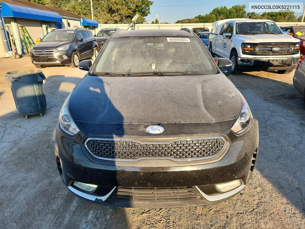 2019 Kia Niro Ex VIN: KNDCC3LC0K5221115 Lot: 60006686