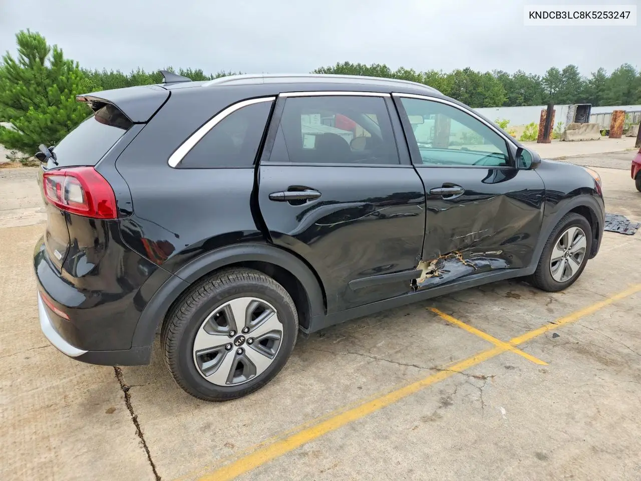 2019 Kia Niro Lx VIN: KNDCB3LC8K5253247 Lot: 60379886