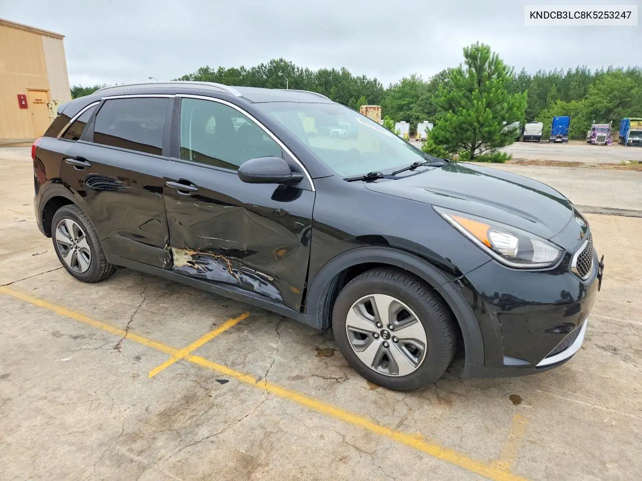 2019 Kia Niro Lx VIN: KNDCB3LC8K5253247 Lot: 60379886