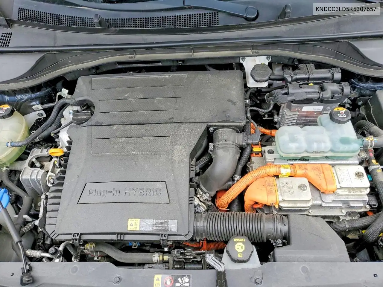 2019 Kia Niro Ex Premium VIN: KNDCC3LD5K5307657 Lot: 60392836